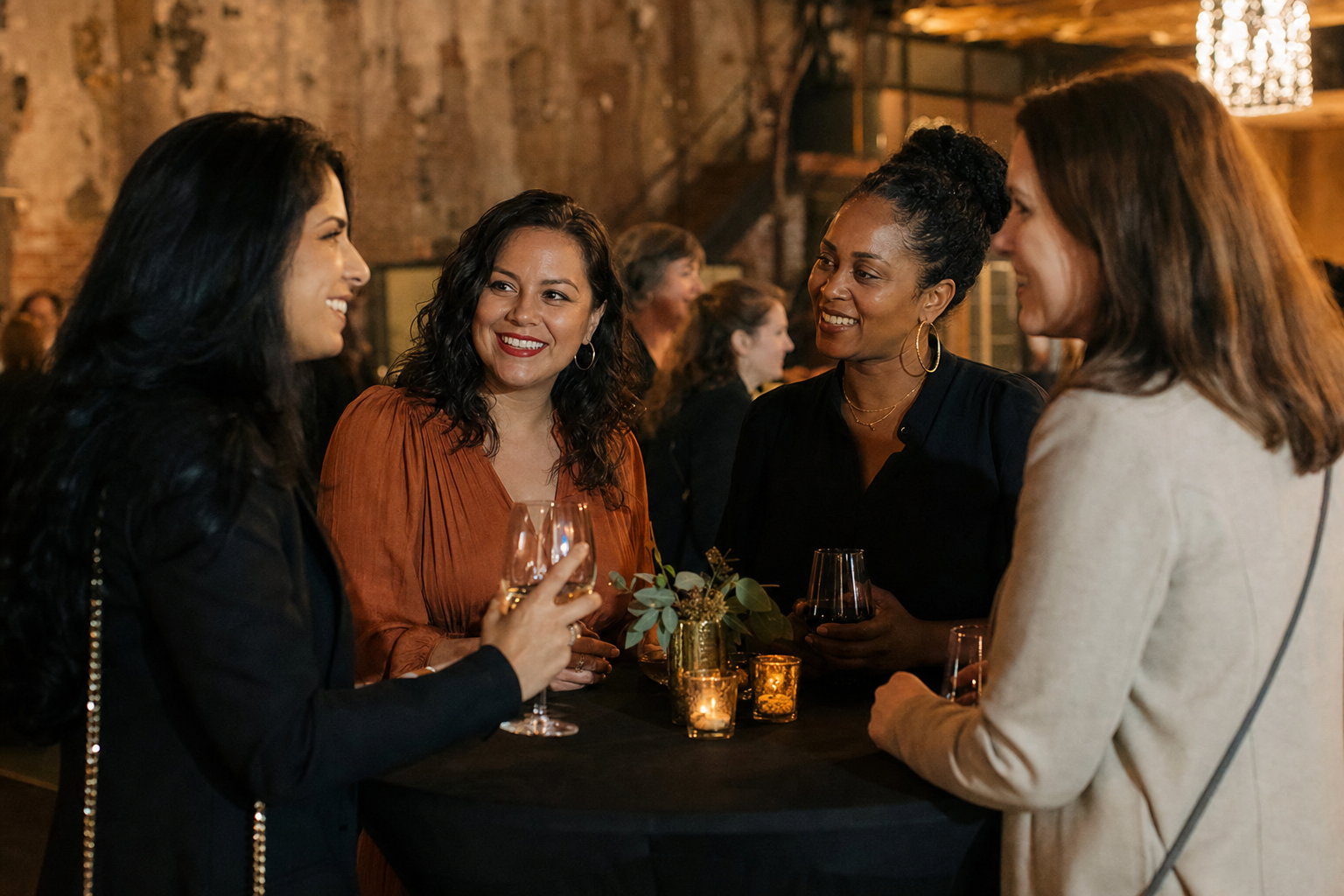 Women business owners at a NAWBO event